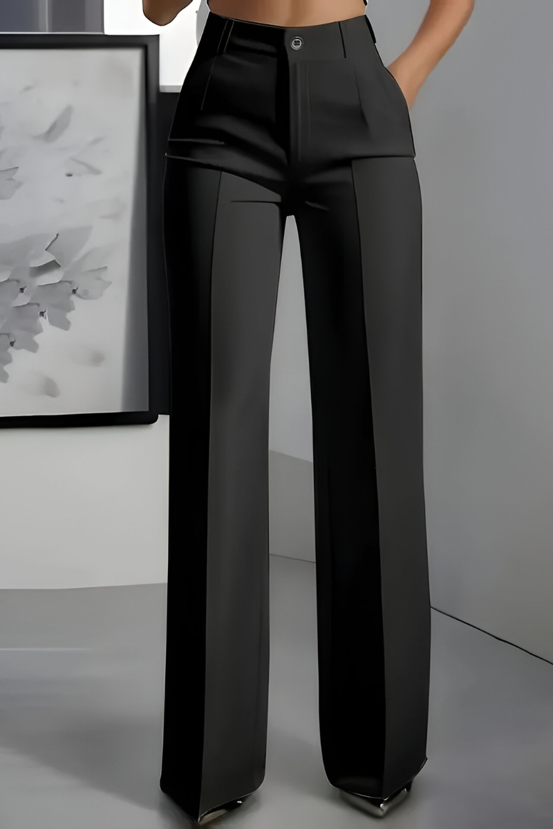 Kiva™ | Pantalon Taille Haute Chic
