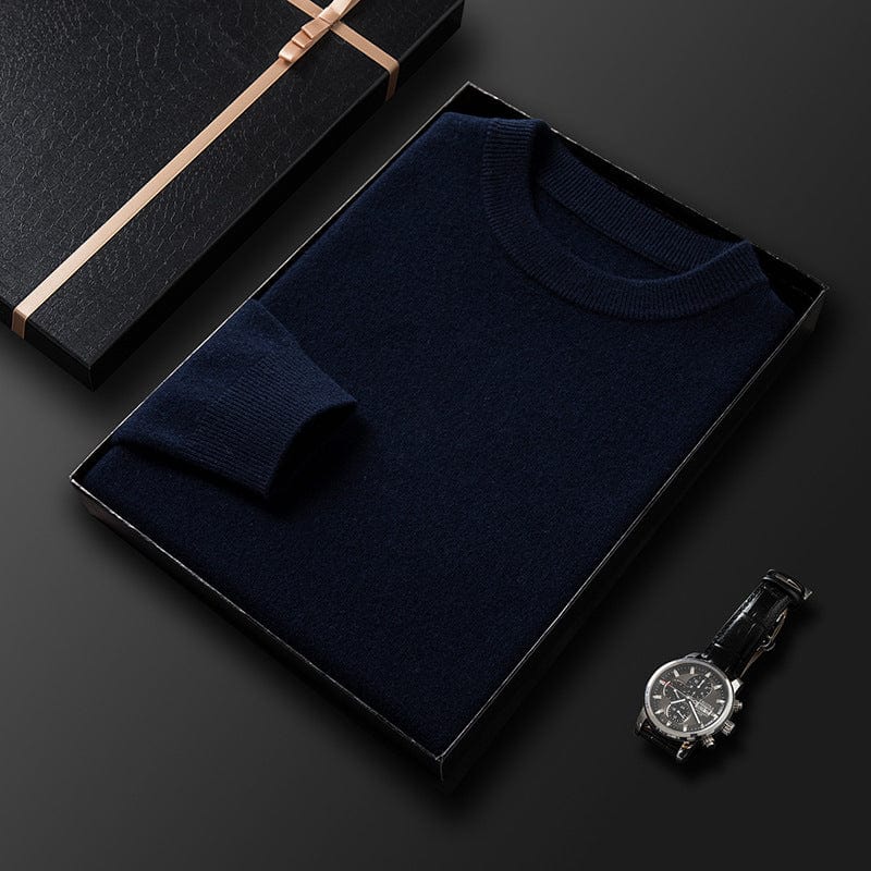 Enzo - Élégant Pull en Mélange de cachemire