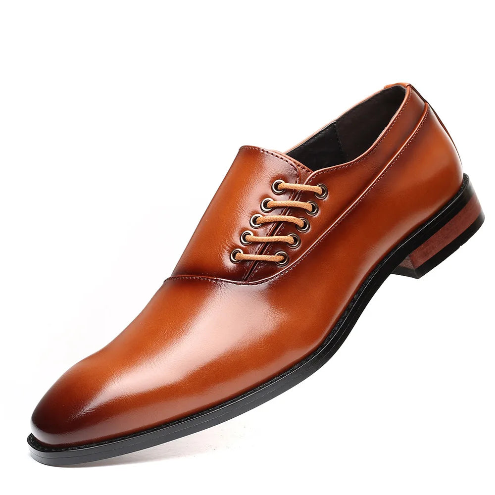 Chaussures Oxford en cuir pour hommes Bertolini