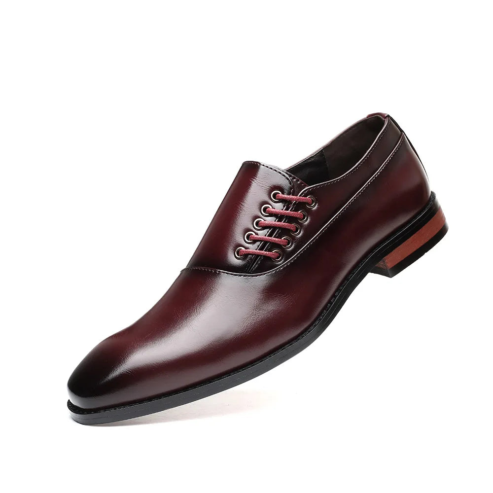 Chaussures Oxford en cuir pour hommes Bertolini