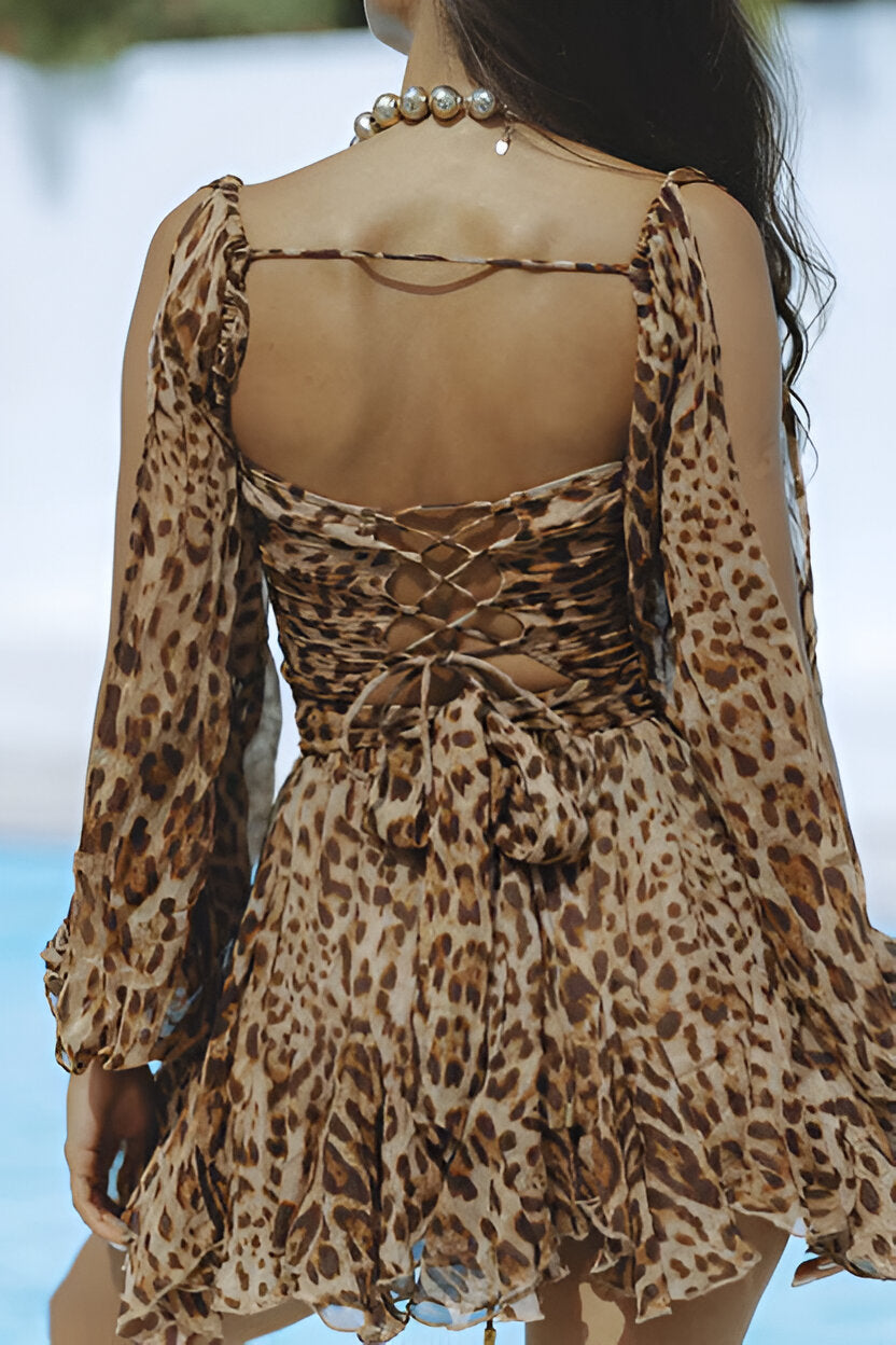 Brigitte™ | Robe légère à manches en voile