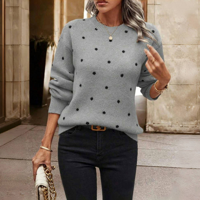 Noémie™ | Élégant Pull à Pois