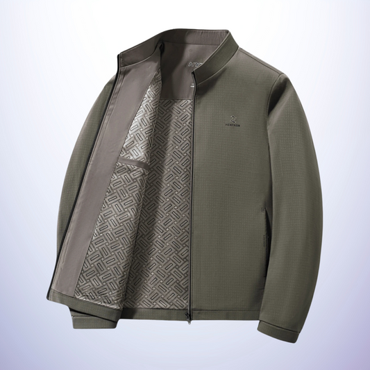 Marcus - Veste d'affaires décontractée à col montant