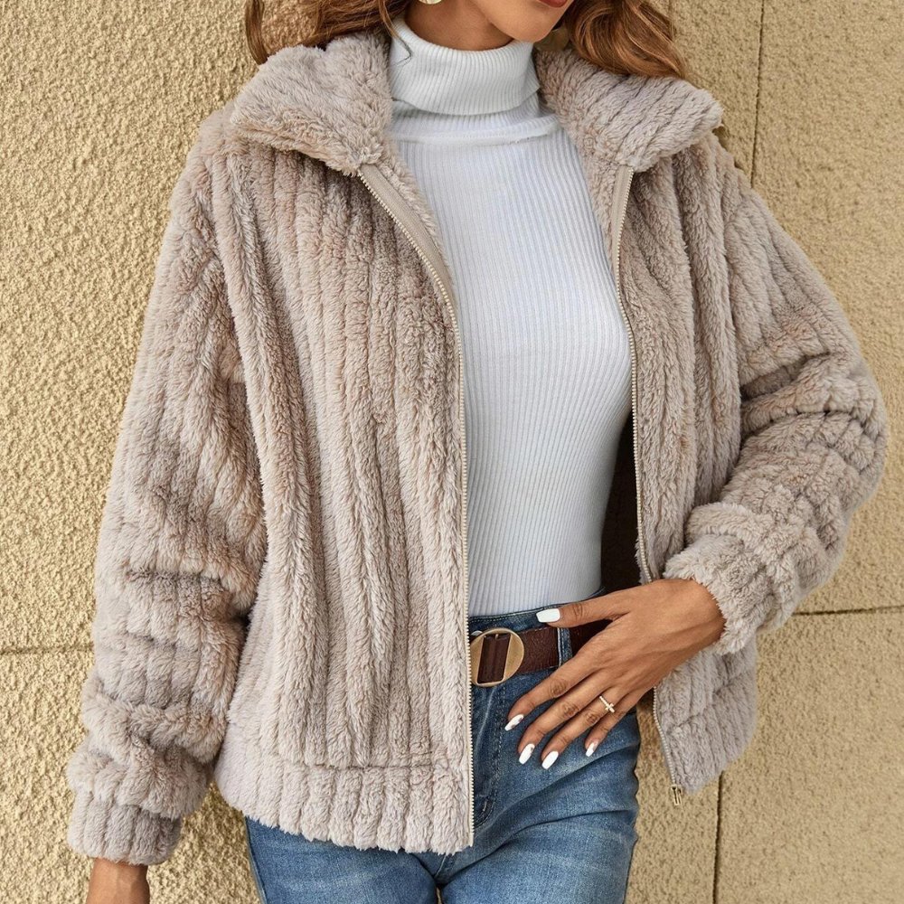 Mandy™ | Cardigan Stylé en Peluche